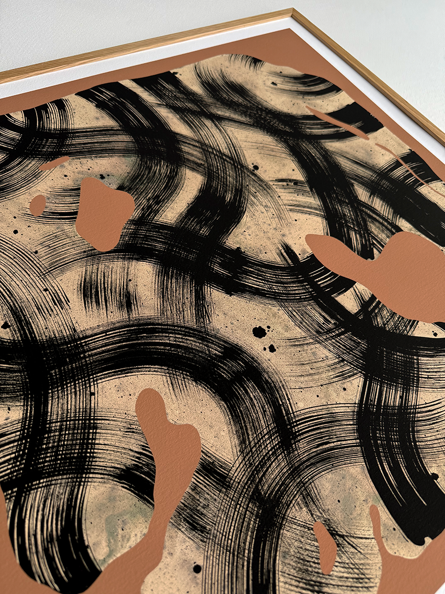 Earth Block No.1 Print