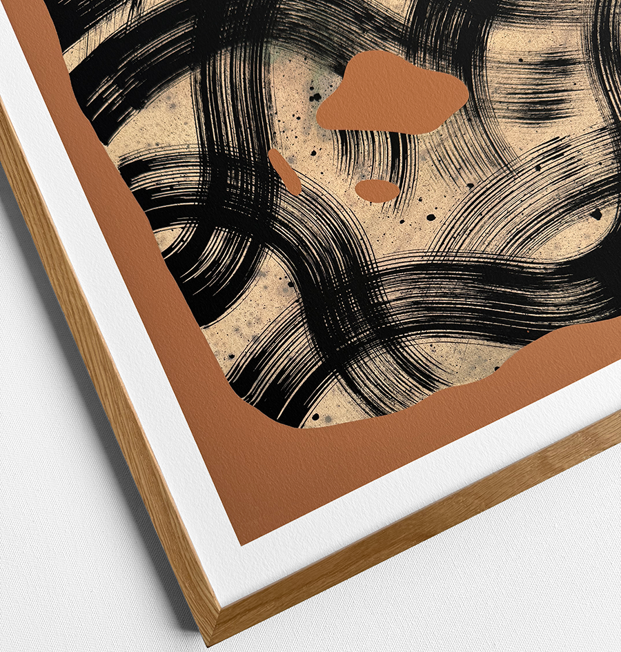 Earth Block No.1 Print